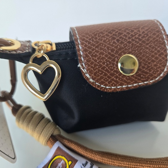 Mini Flap Bag Keychain Charm - Picture 3 of 7